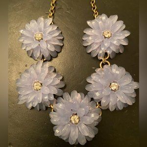 EUC JCrew Floral Statement necklace